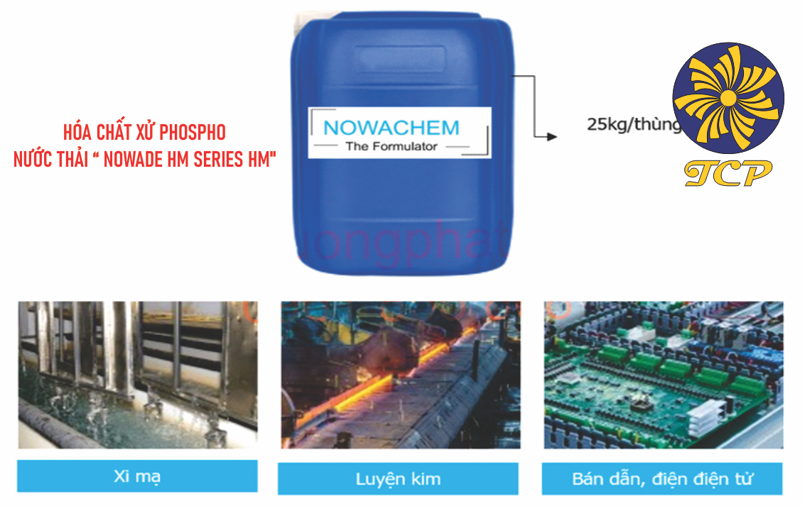 Hóa chất xử lý kim loại nặng NOWADE HM Series