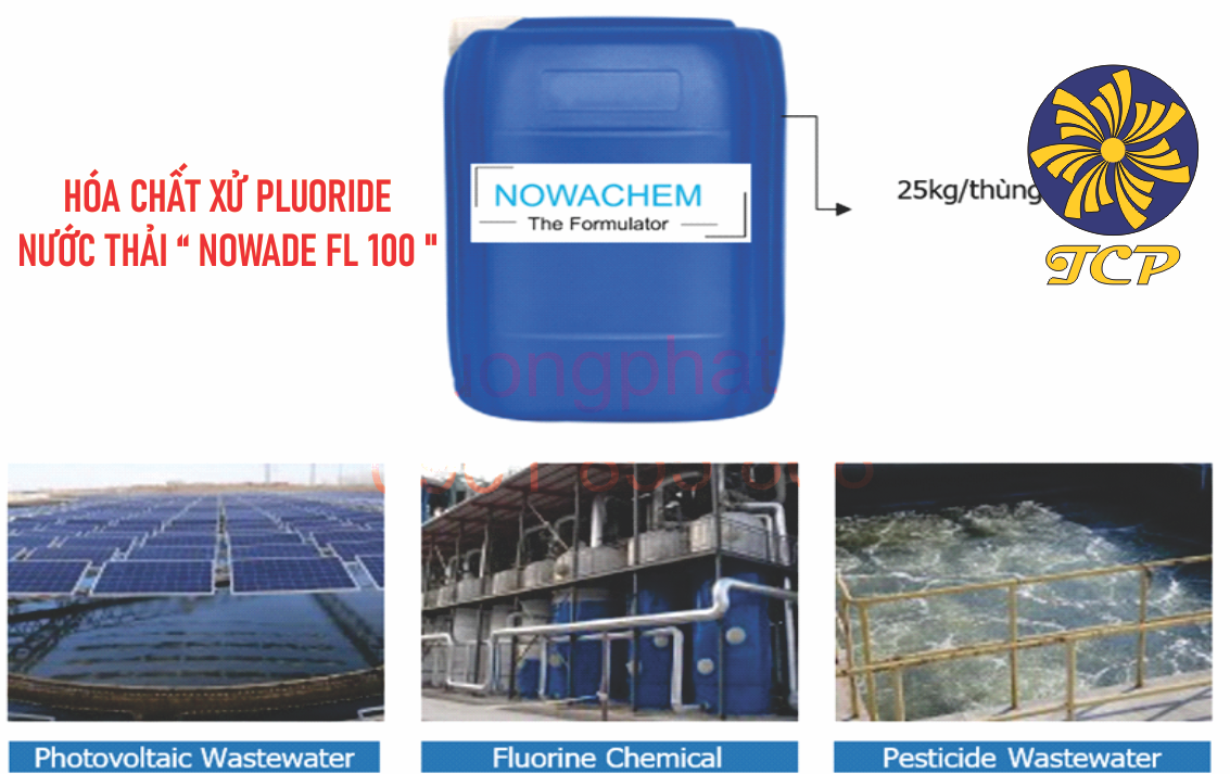 Hóa chất xử lý fluoride NOWADE FL 100