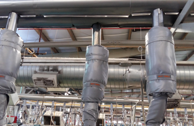 Túi bảo ôn van heat shield