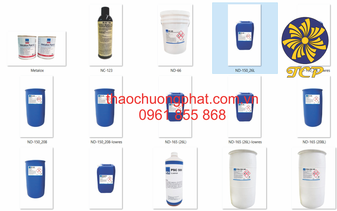 Hóa chất tẩy rửa làm sạch máy móc công nghiệp