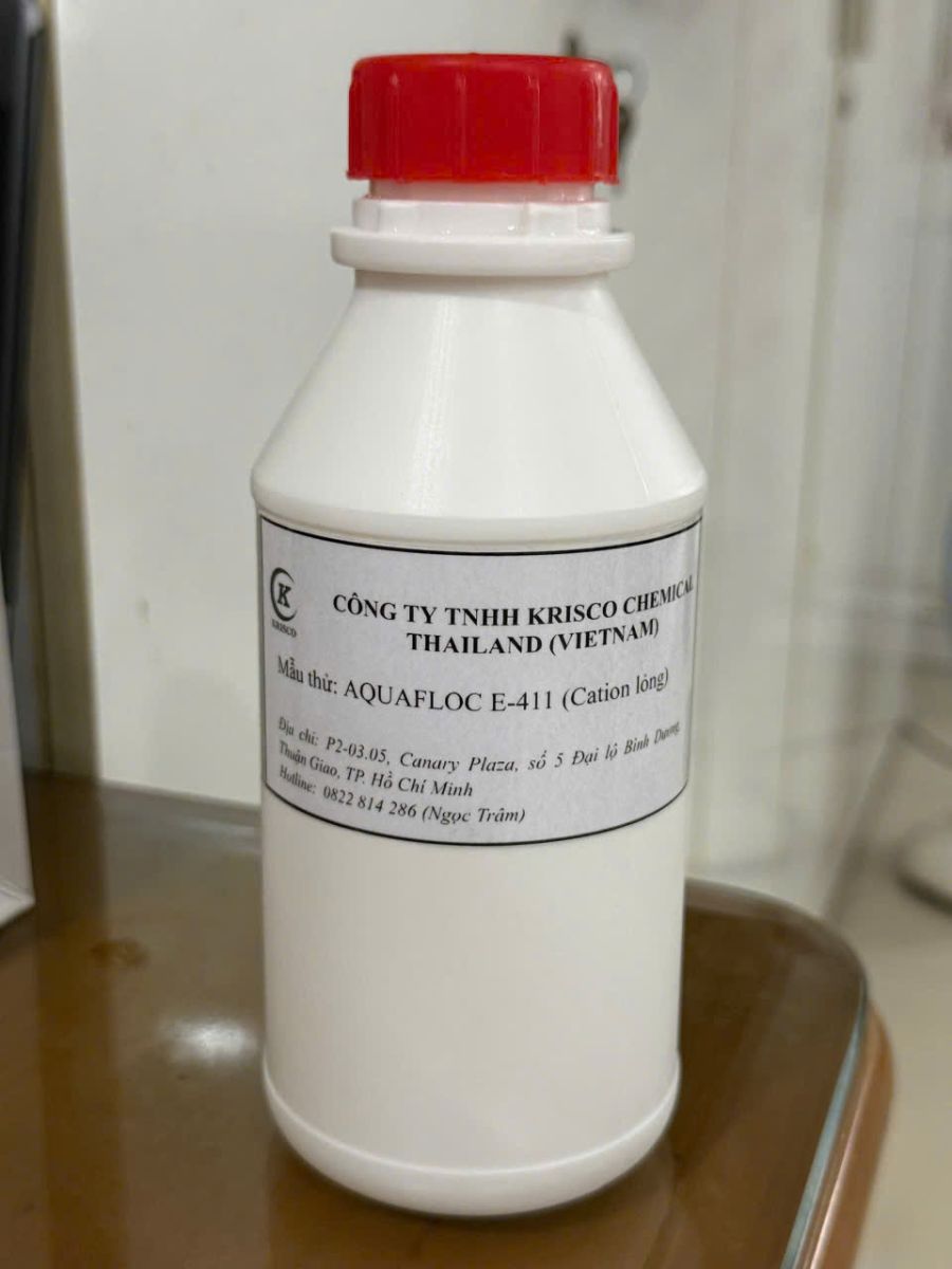 Thông Số Kỹ Thuật Của Polyacrylamide Cation dạng nhũ tương E411