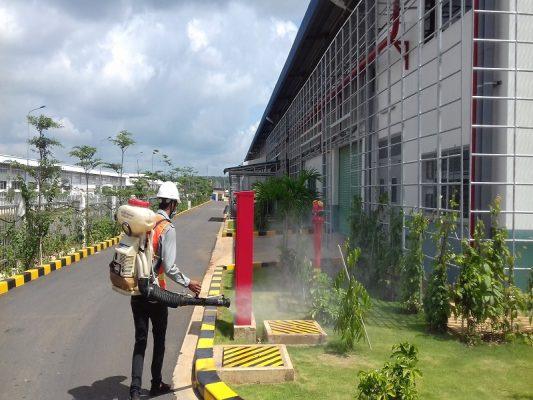 Diệt khuẩn và khử trùng nhà máy thực phẩm