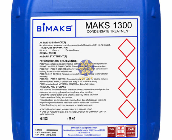 Xử lý ăn mòn đường ống dẫn hơi MAKS 1300